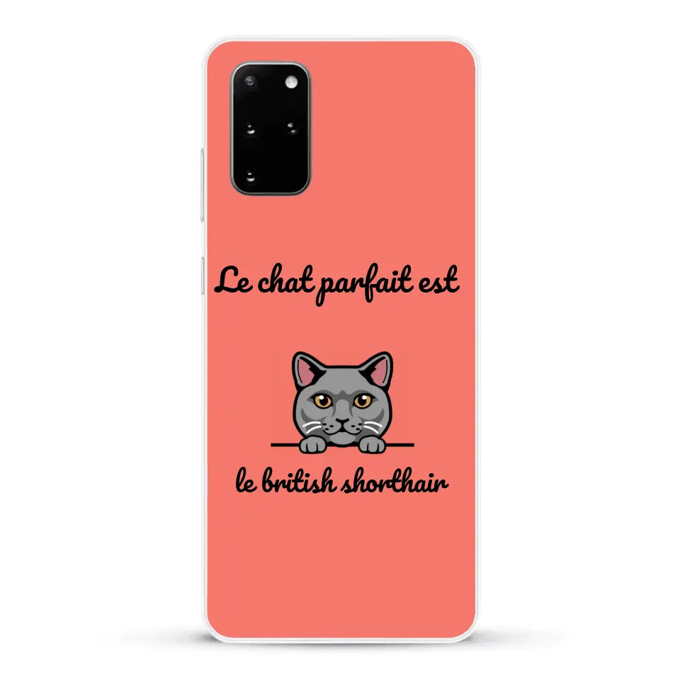 Le chat parfait - Coque de téléphone personnalisée