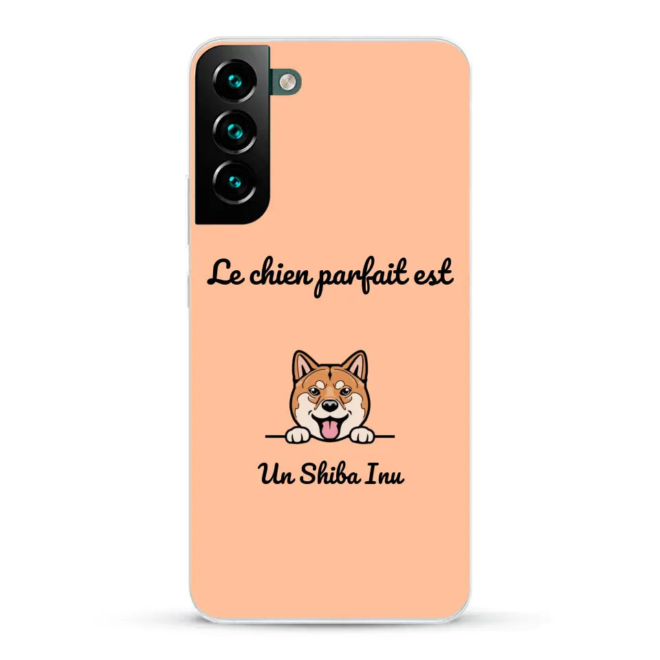 Le chien parfait - Coque de téléphone personnalisée