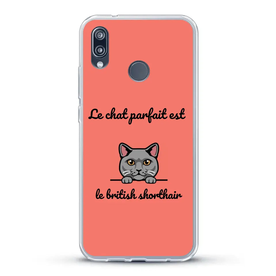 Le chat parfait - Coque de téléphone personnalisée