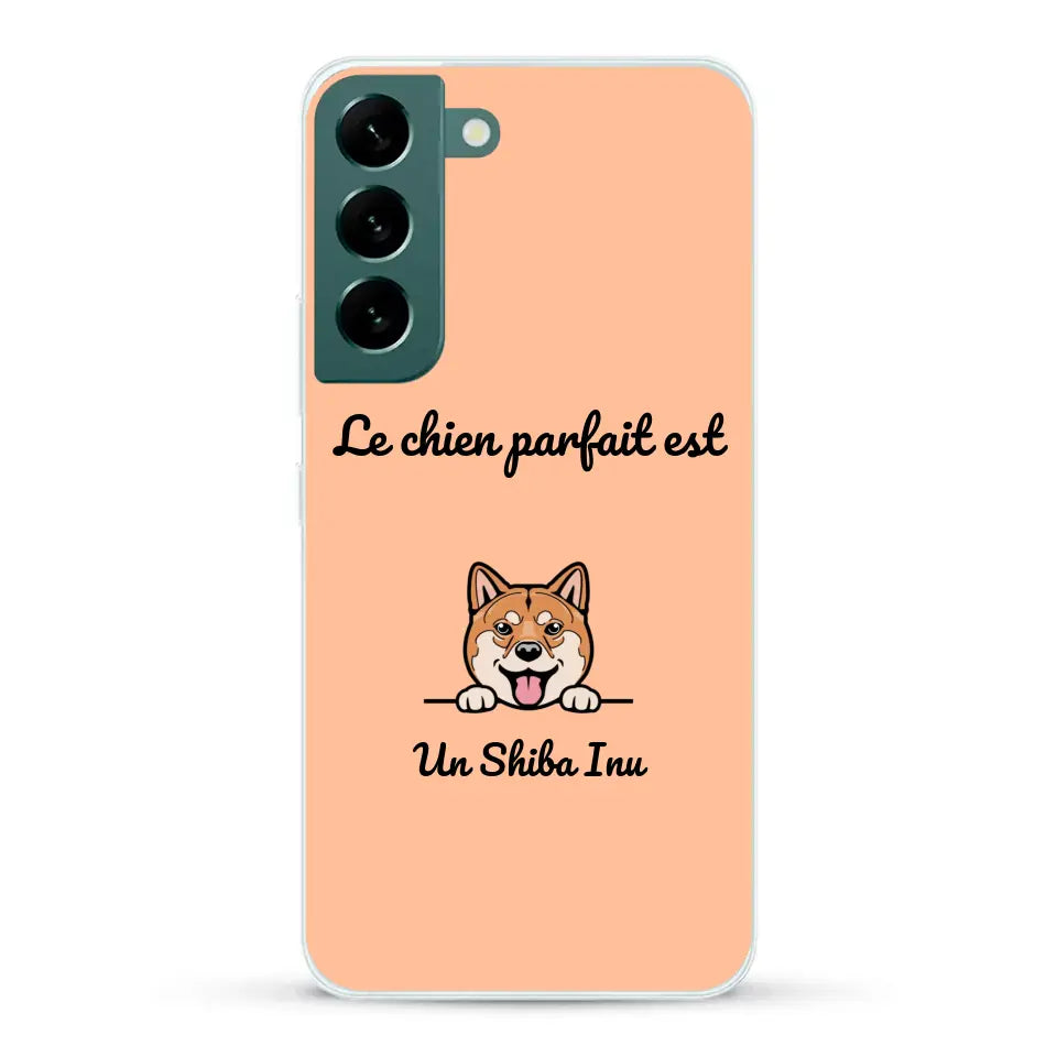 Le chien parfait - Coque de téléphone personnalisée