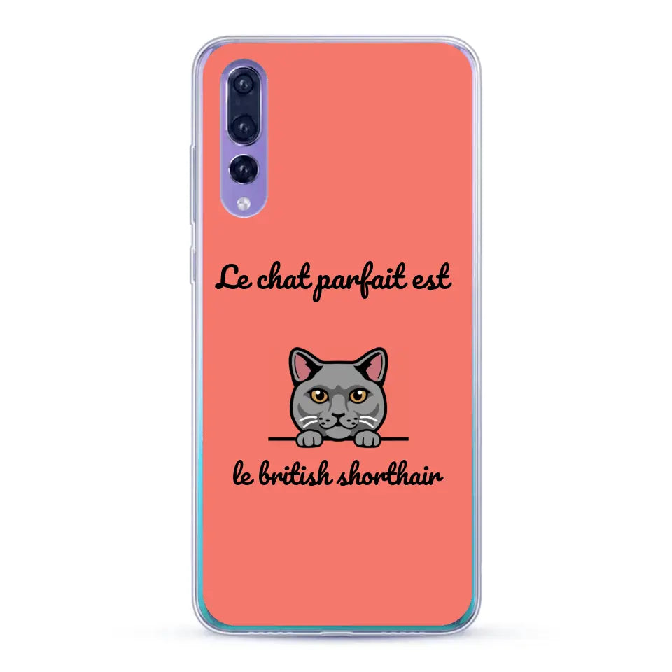 Le chat parfait - Coque de téléphone personnalisée