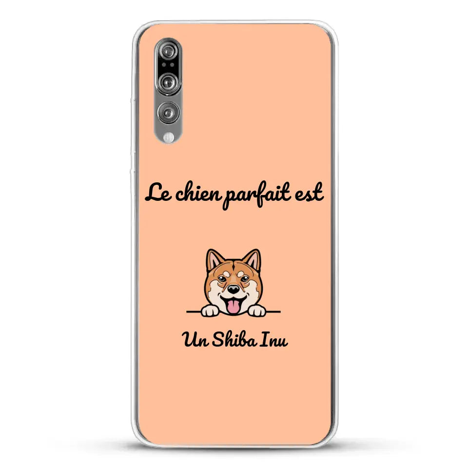 Le chien parfait - Coque de téléphone personnalisée