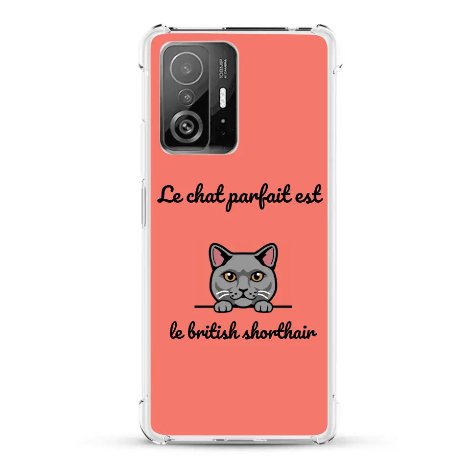 Le chat parfait - Coque de téléphone personnalisée