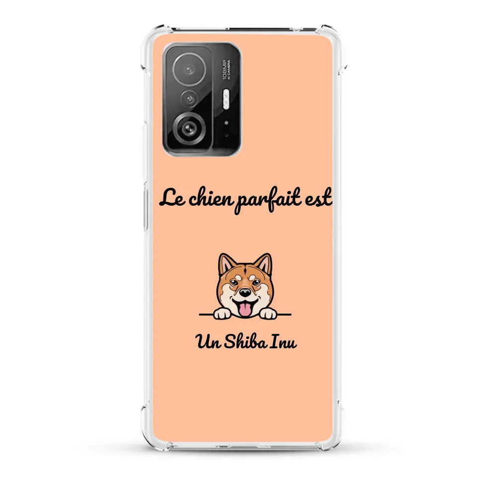 Le chien parfait - Coque de téléphone personnalisée