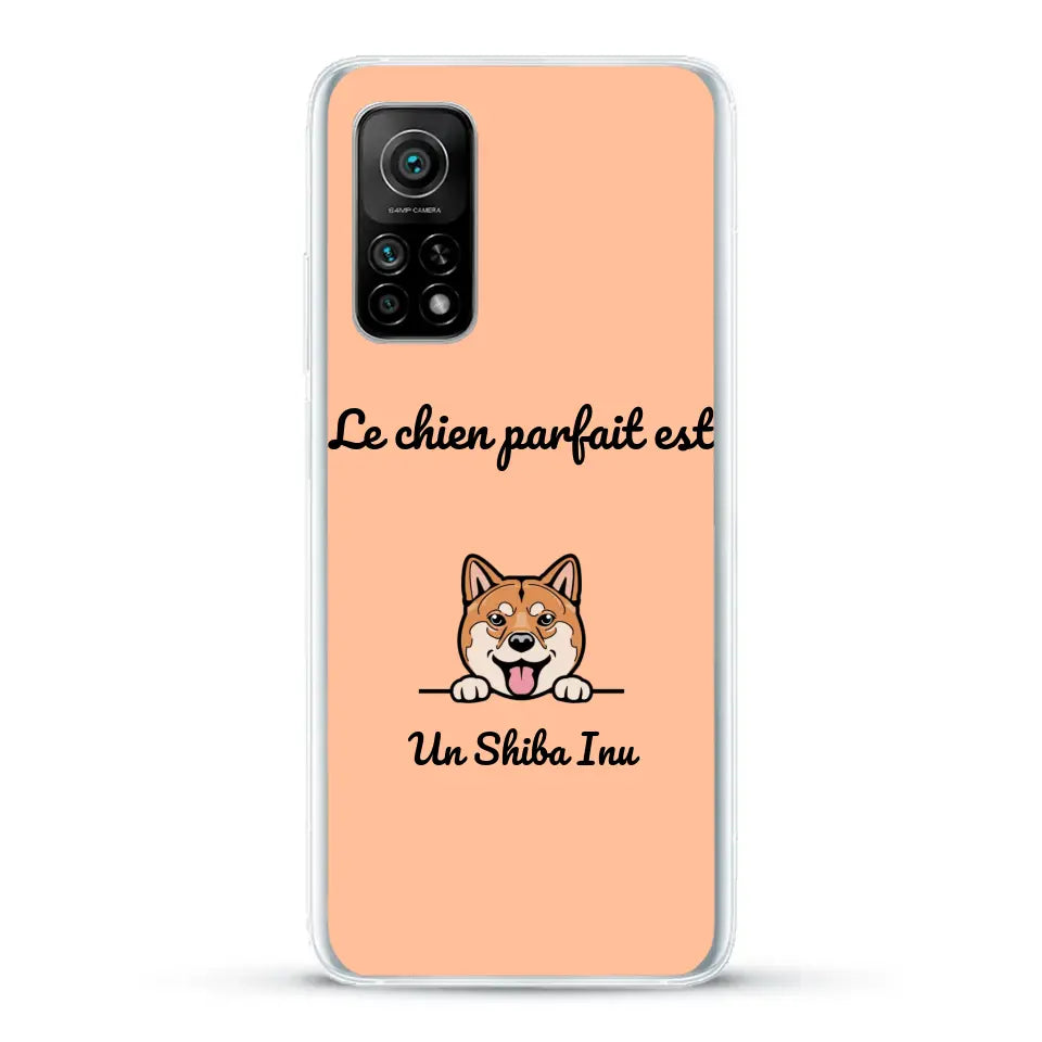 Le chien parfait - Coque de téléphone personnalisée