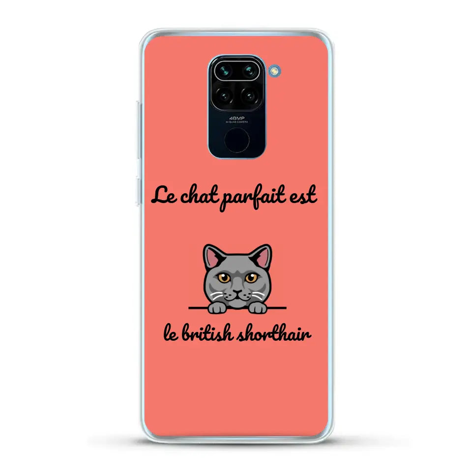 Le chat parfait - Coque de téléphone personnalisée