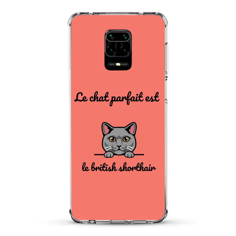 Le chat parfait - Coque de téléphone personnalisée