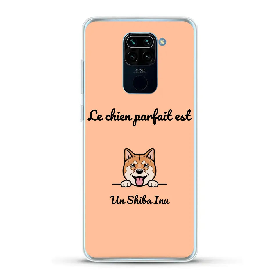 Le chien parfait - Coque de téléphone personnalisée