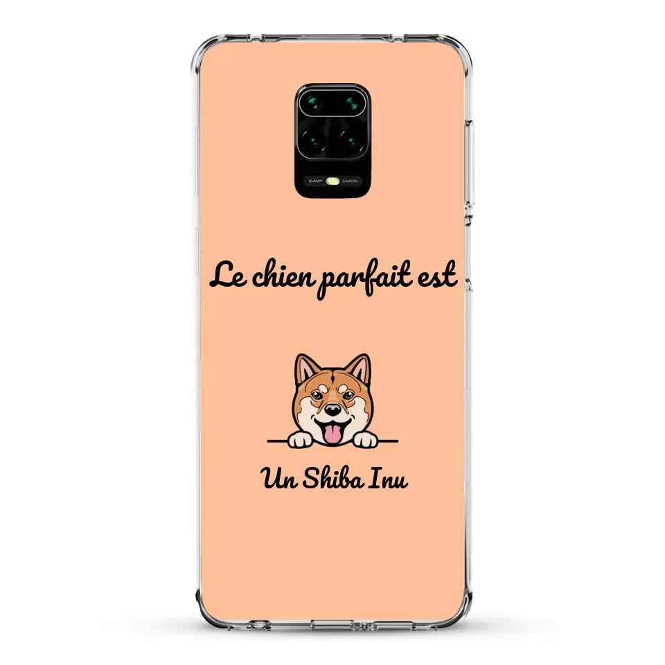 Le chien parfait - Coque de téléphone personnalisée