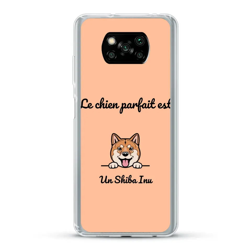 Le chien parfait - Coque de téléphone personnalisée