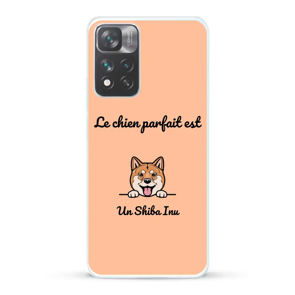 Le chien parfait - Coque de téléphone personnalisée