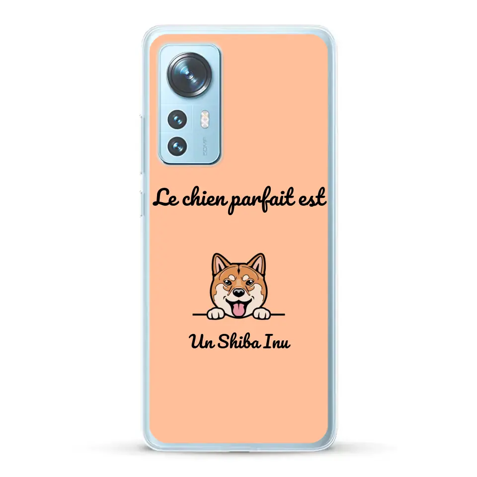 Le chien parfait - Coque de téléphone personnalisée