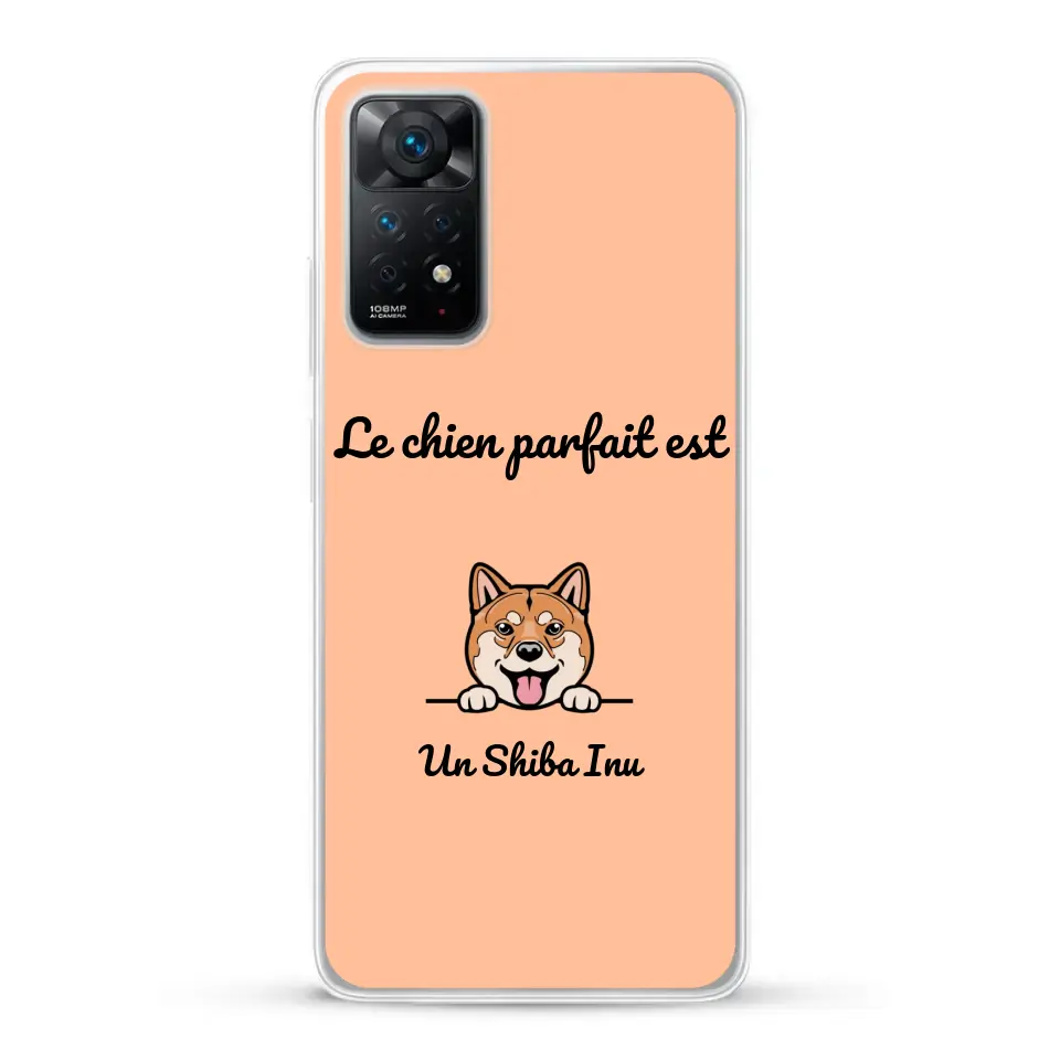 Le chien parfait - Coque de téléphone personnalisée