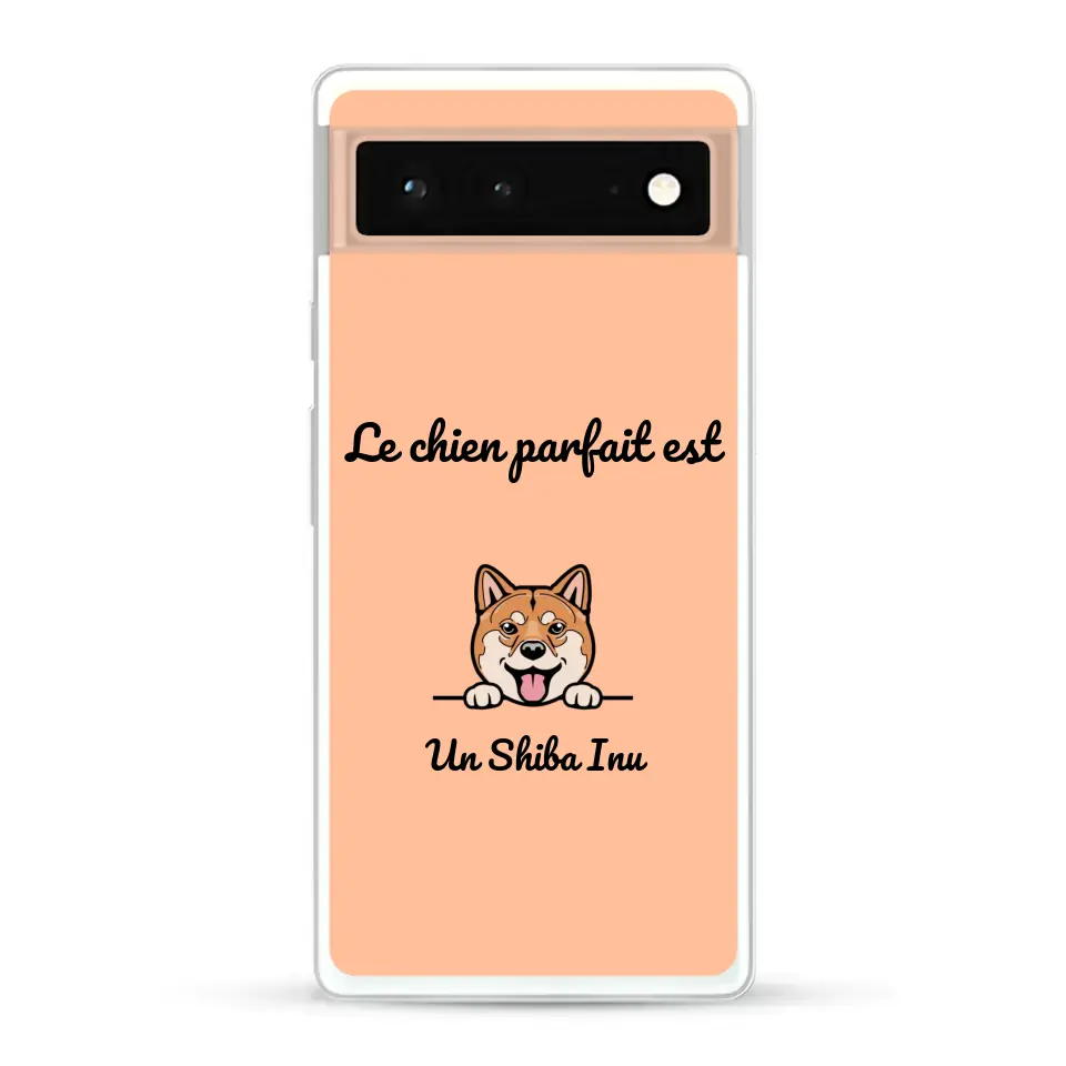 Le chien parfait - Coque de téléphone personnalisée