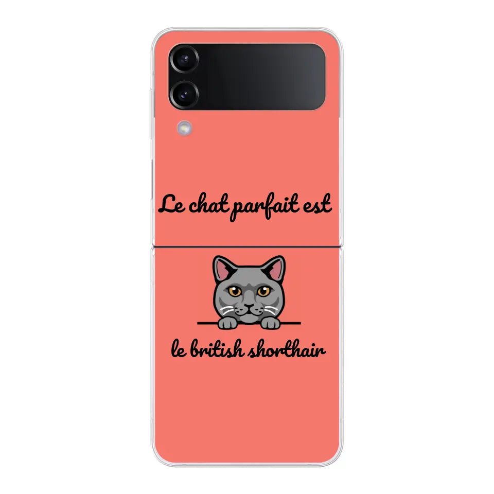 Le chat parfait - Coque de téléphone personnalisée