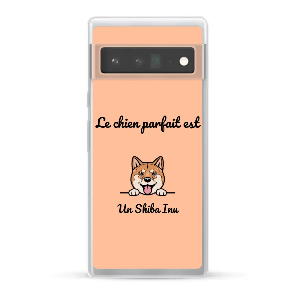 Le chien parfait - Coque de téléphone personnalisée