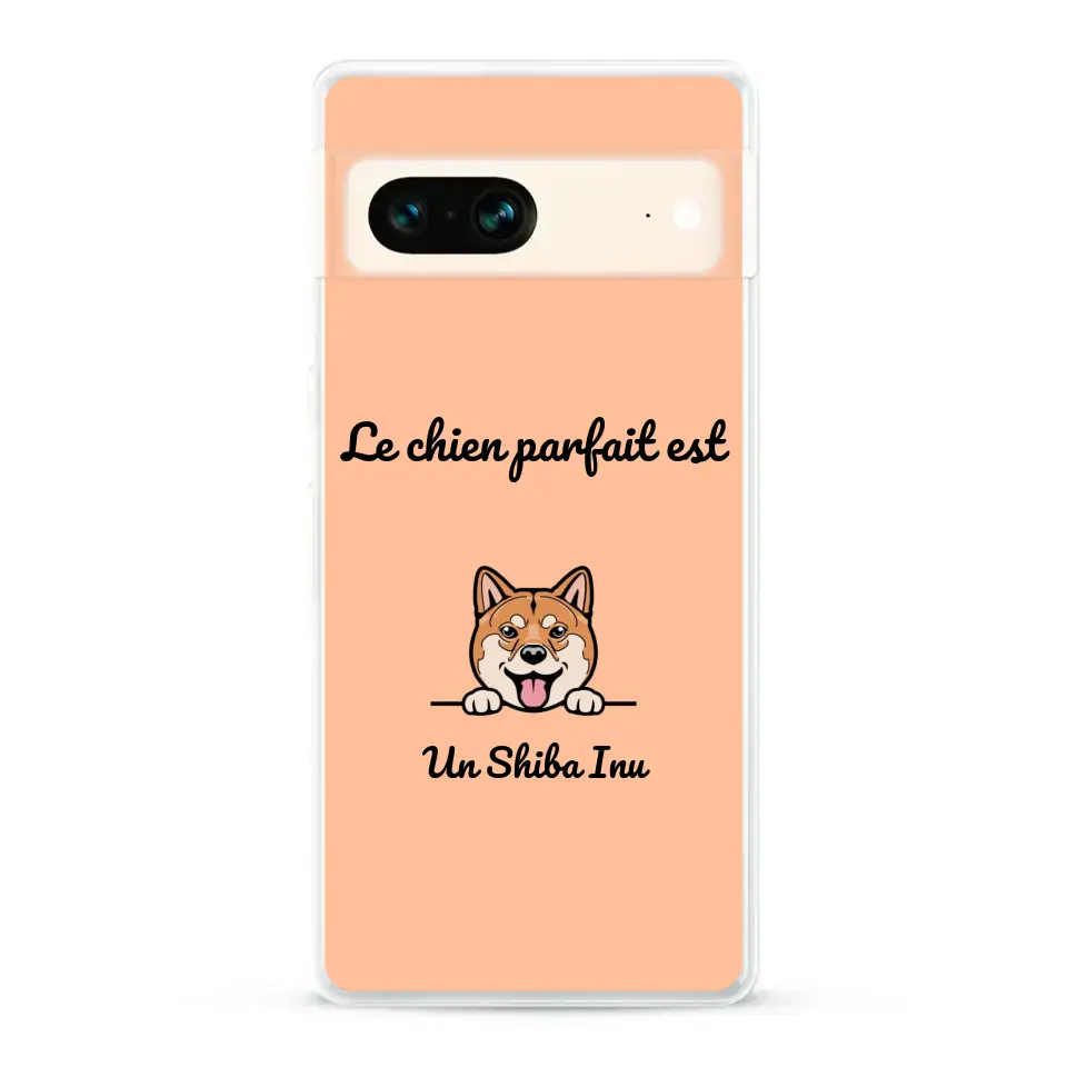 Le chien parfait - Coque de téléphone personnalisée