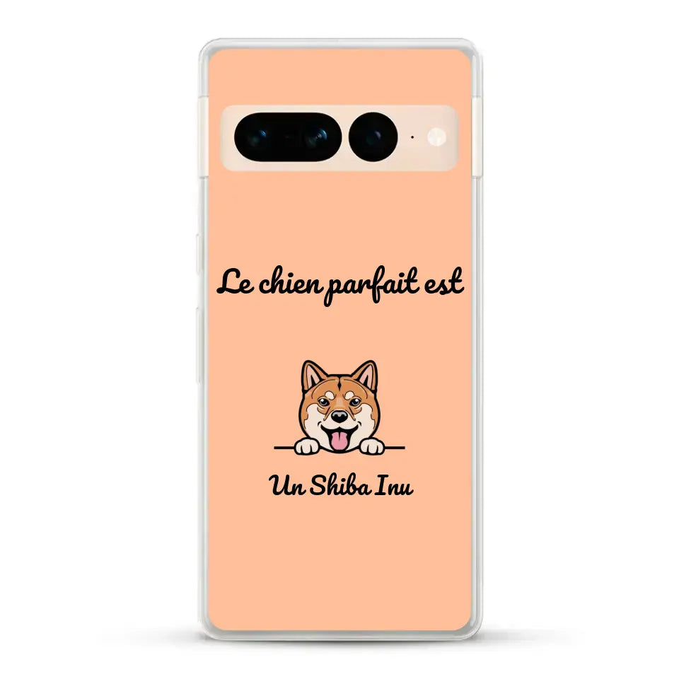 Le chien parfait - Coque de téléphone personnalisée