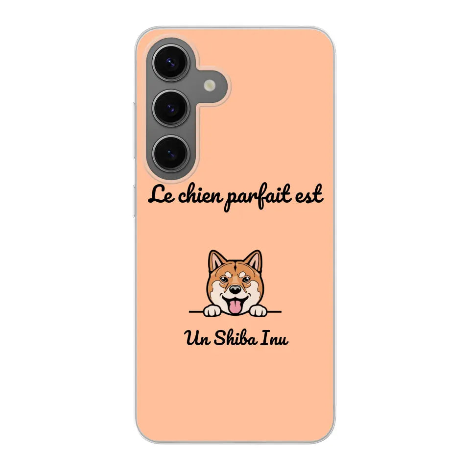 Le chien parfait - Coque de téléphone personnalisée