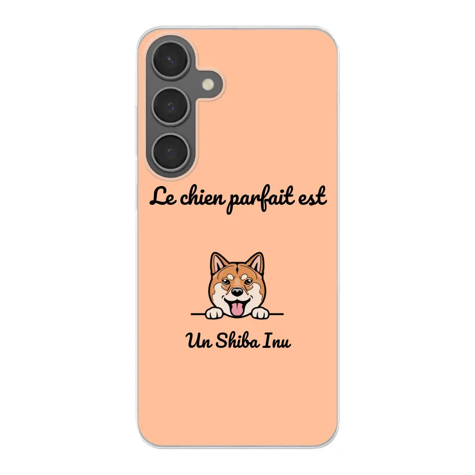 Le chien parfait - Coque de téléphone personnalisée