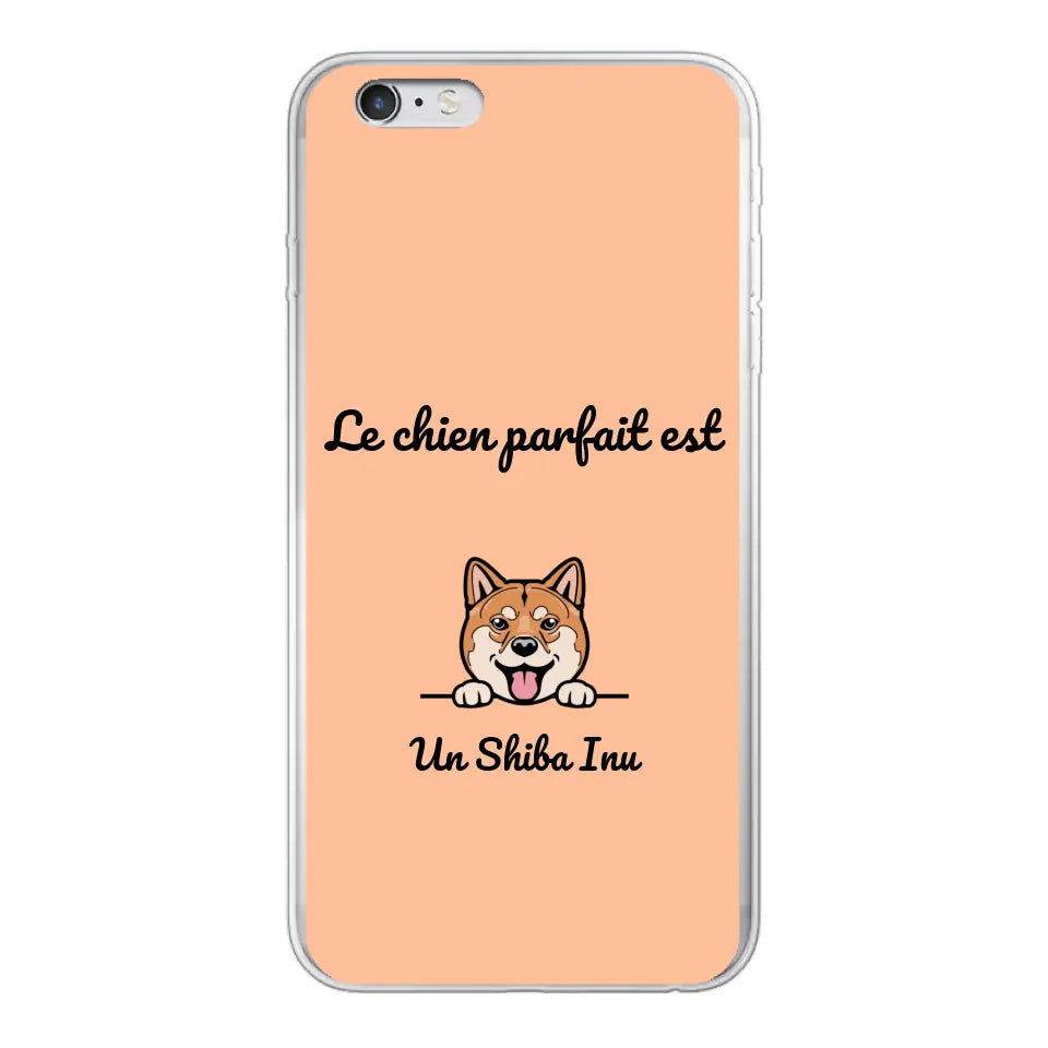 Le chien parfait - Coque de téléphone personnalisée