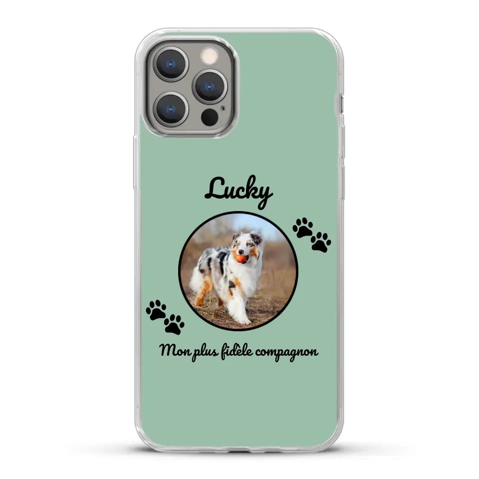 Mon plus fidèle compagnon - Coque de téléphone personnalisée