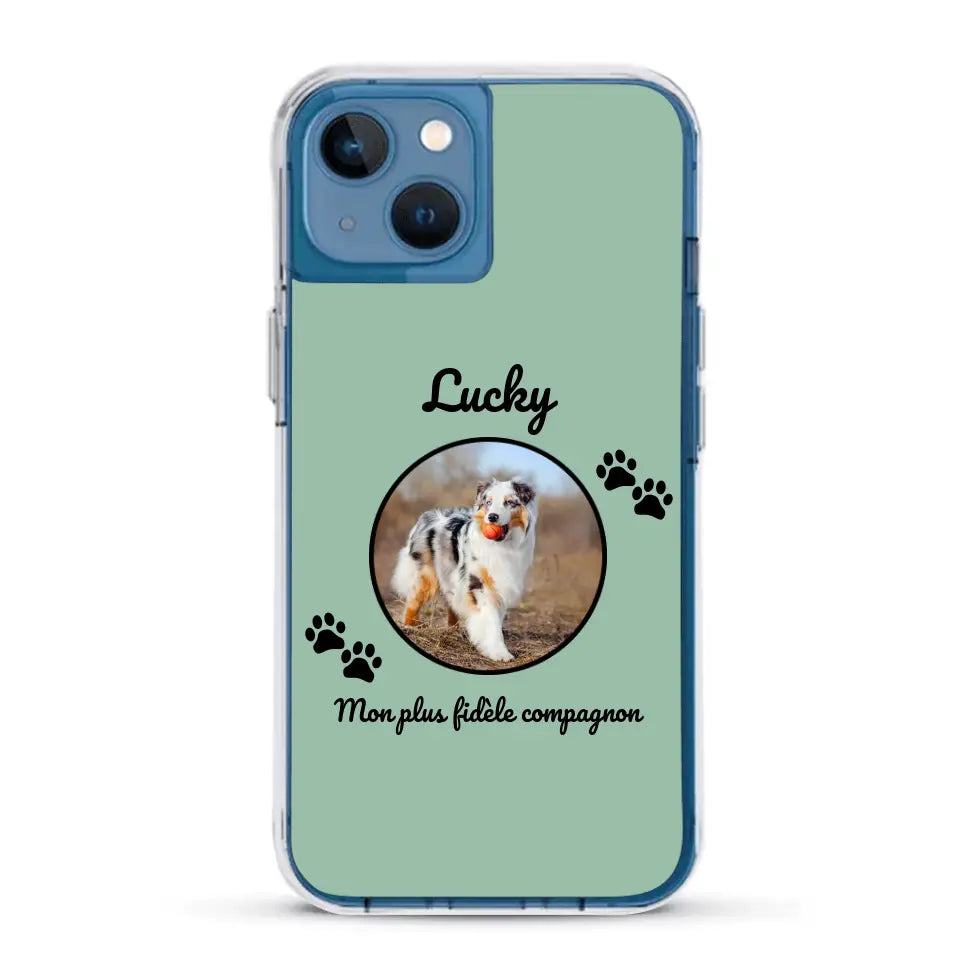 Mon plus fidèle compagnon - Coque de téléphone personnalisée