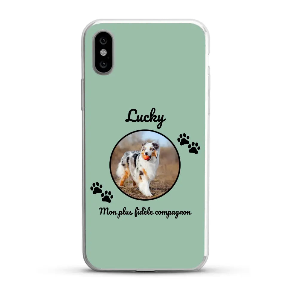 Mon plus fidèle compagnon - Coque de téléphone personnalisée