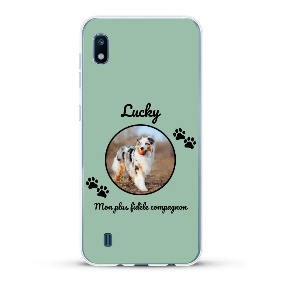 Mon plus fidèle compagnon - Coque de téléphone personnalisée