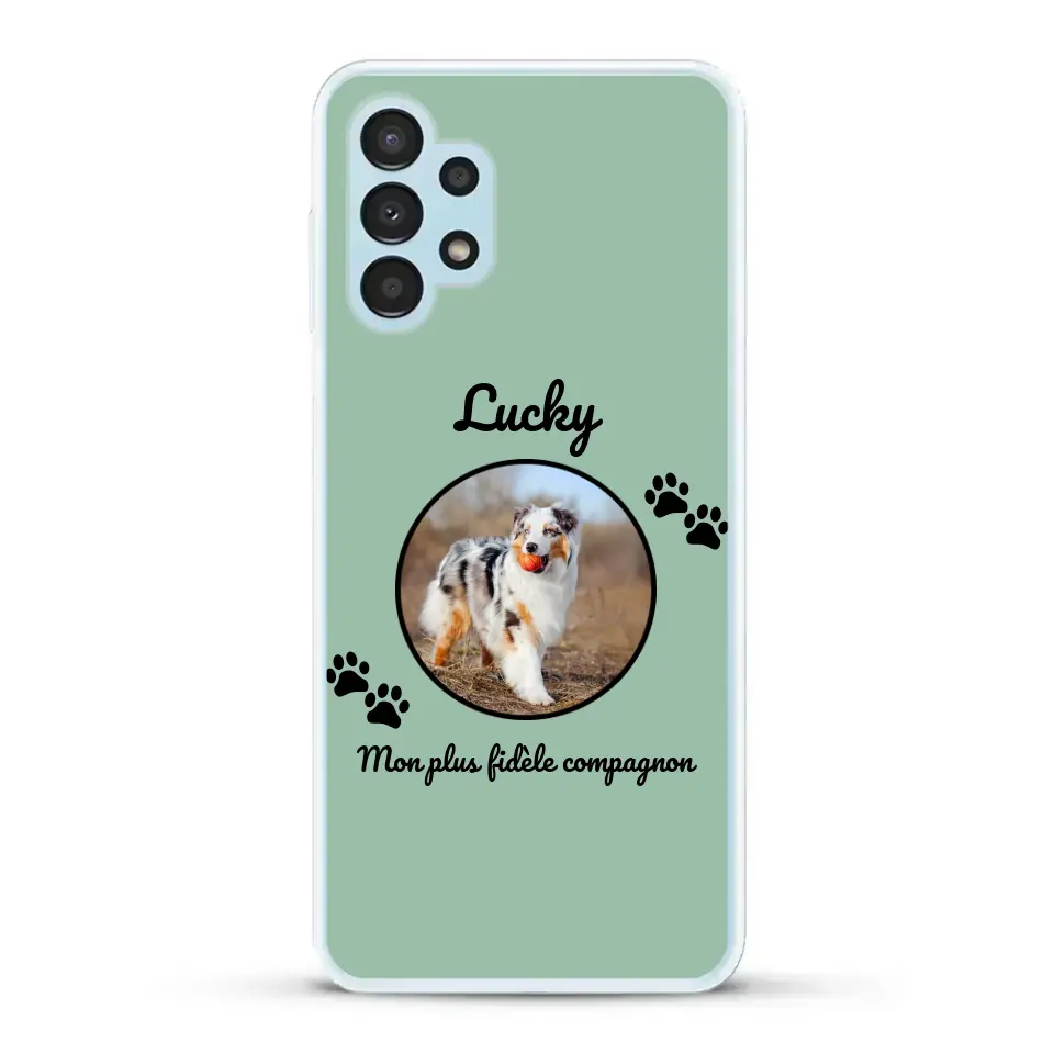 Mon plus fidèle compagnon - Coque de téléphone personnalisée