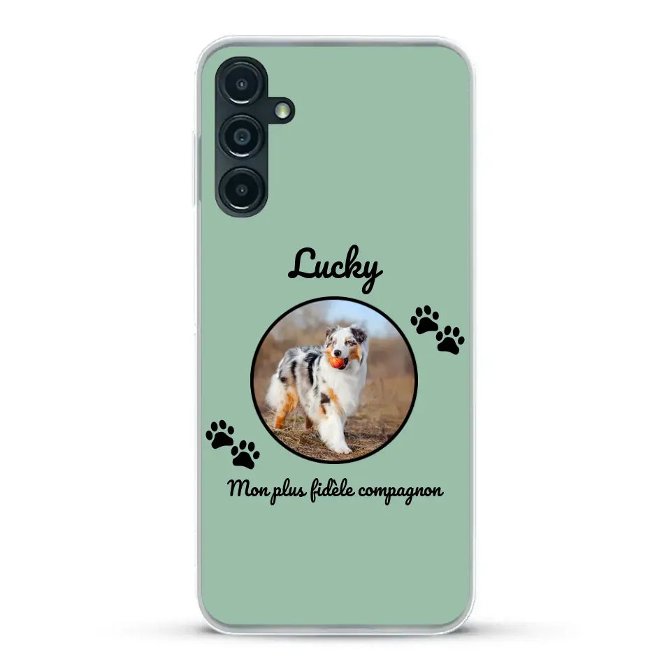 Mon plus fidèle compagnon - Coque de téléphone personnalisée