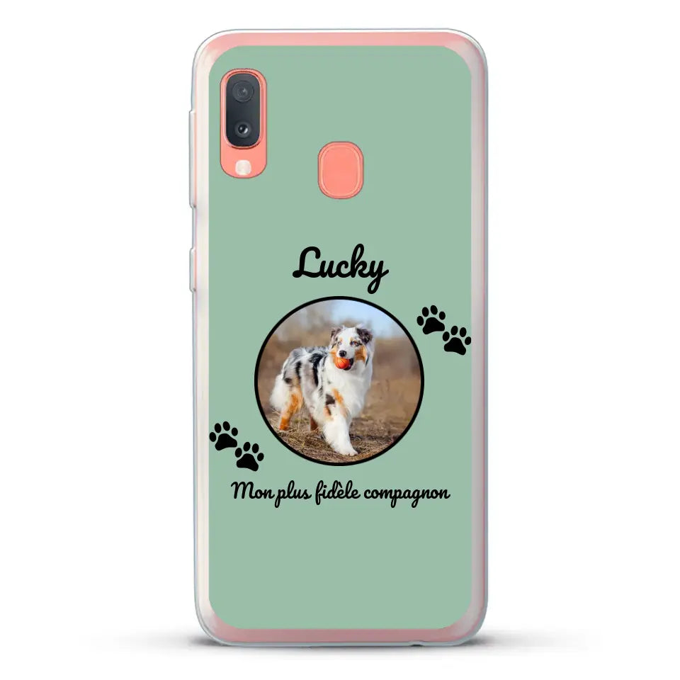 Mon plus fidèle compagnon - Coque de téléphone personnalisée