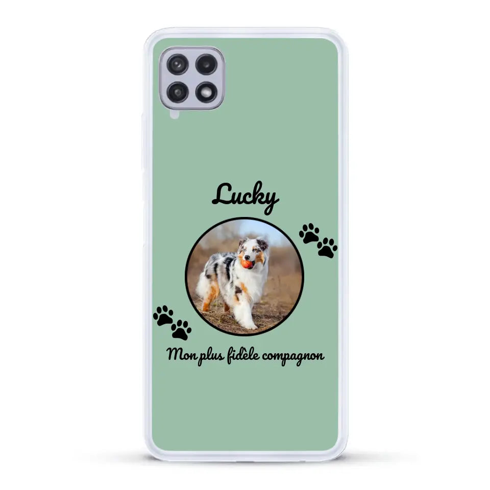 Mon plus fidèle compagnon - Coque de téléphone personnalisée