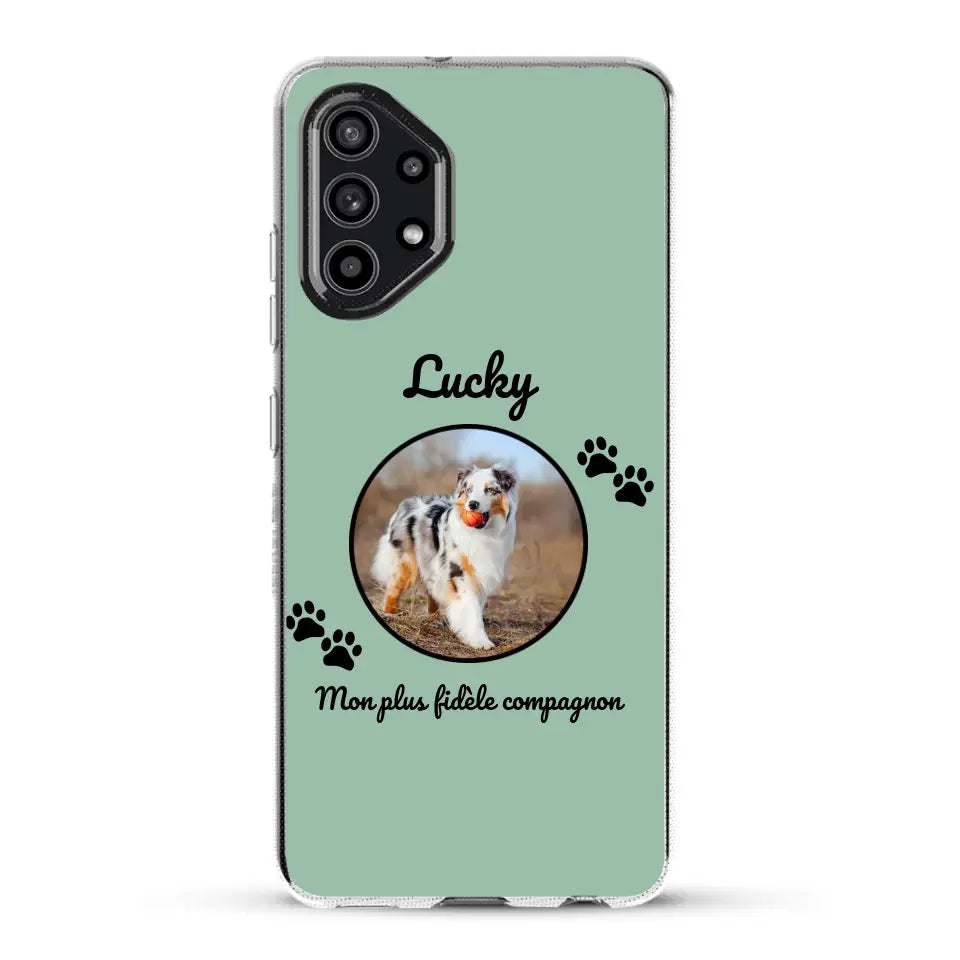 Mon plus fidèle compagnon - Coque de téléphone personnalisée