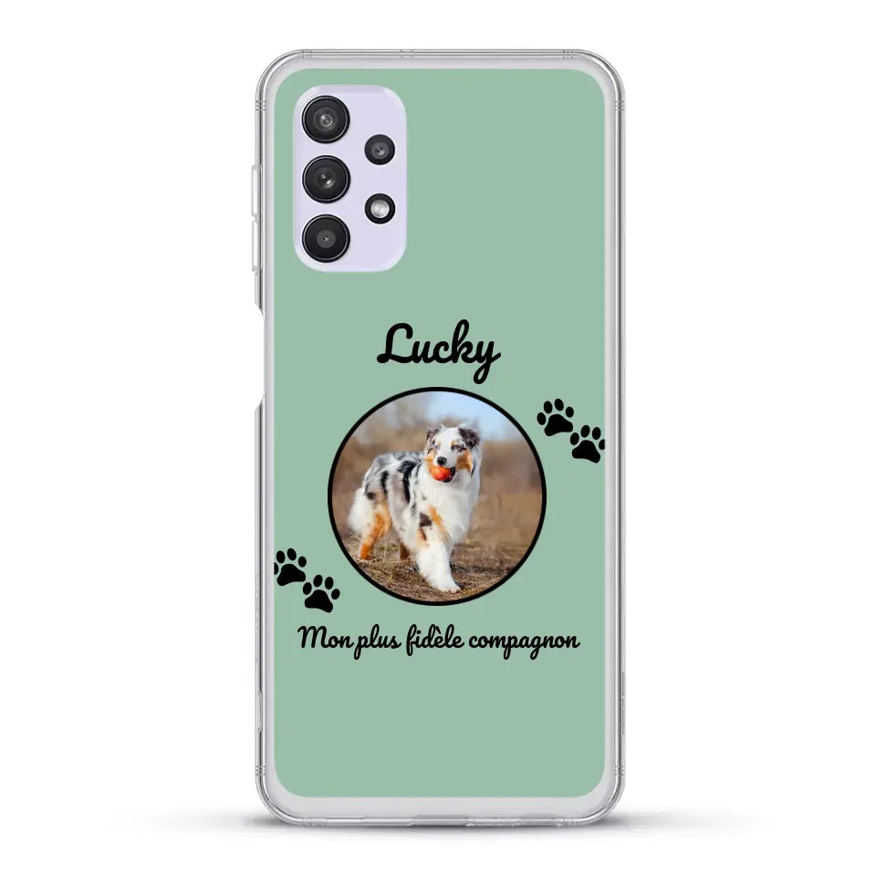 Mon plus fidèle compagnon - Coque de téléphone personnalisée