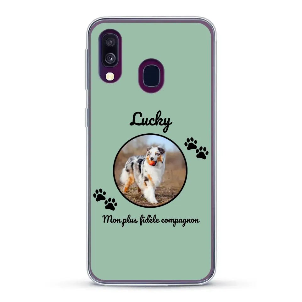 Mon plus fidèle compagnon - Coque de téléphone personnalisée