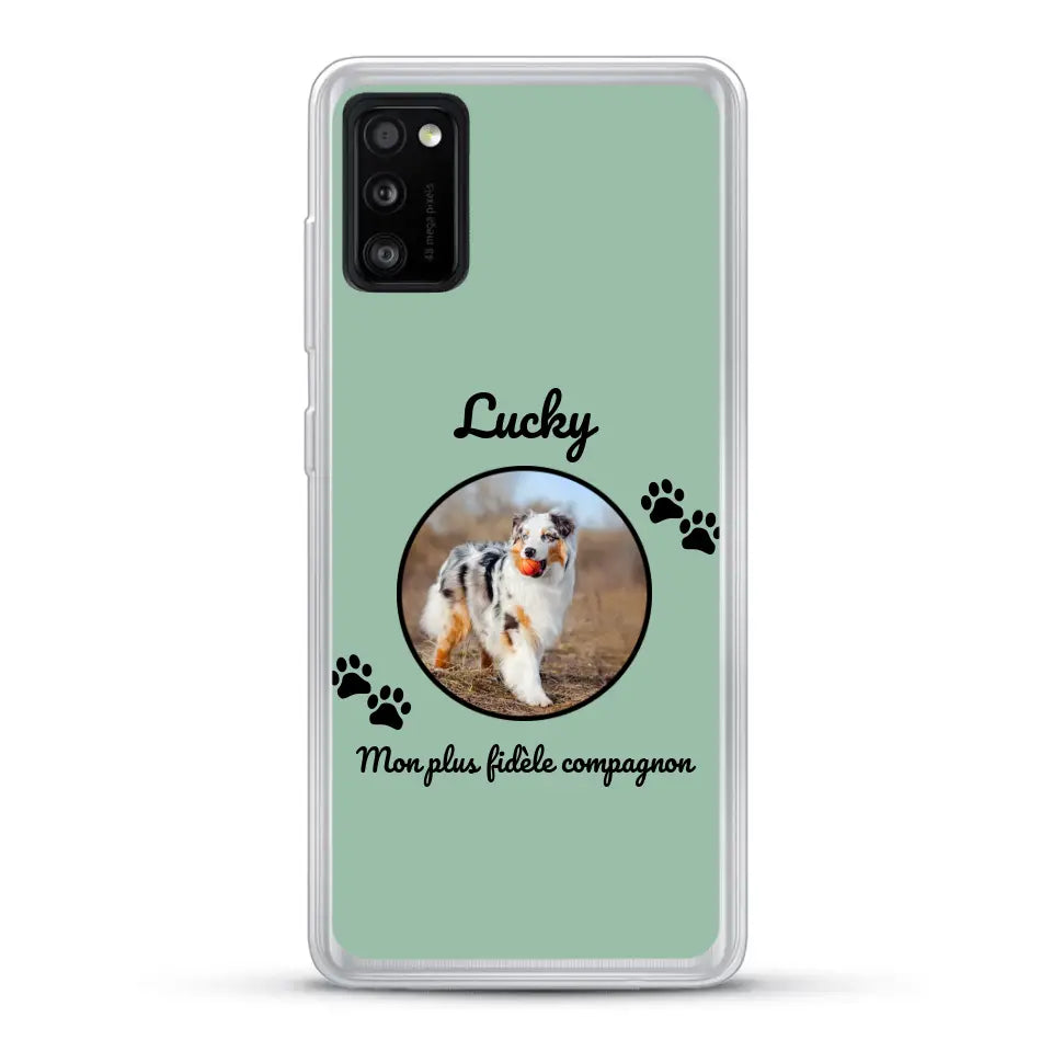 Mon plus fidèle compagnon - Coque de téléphone personnalisée