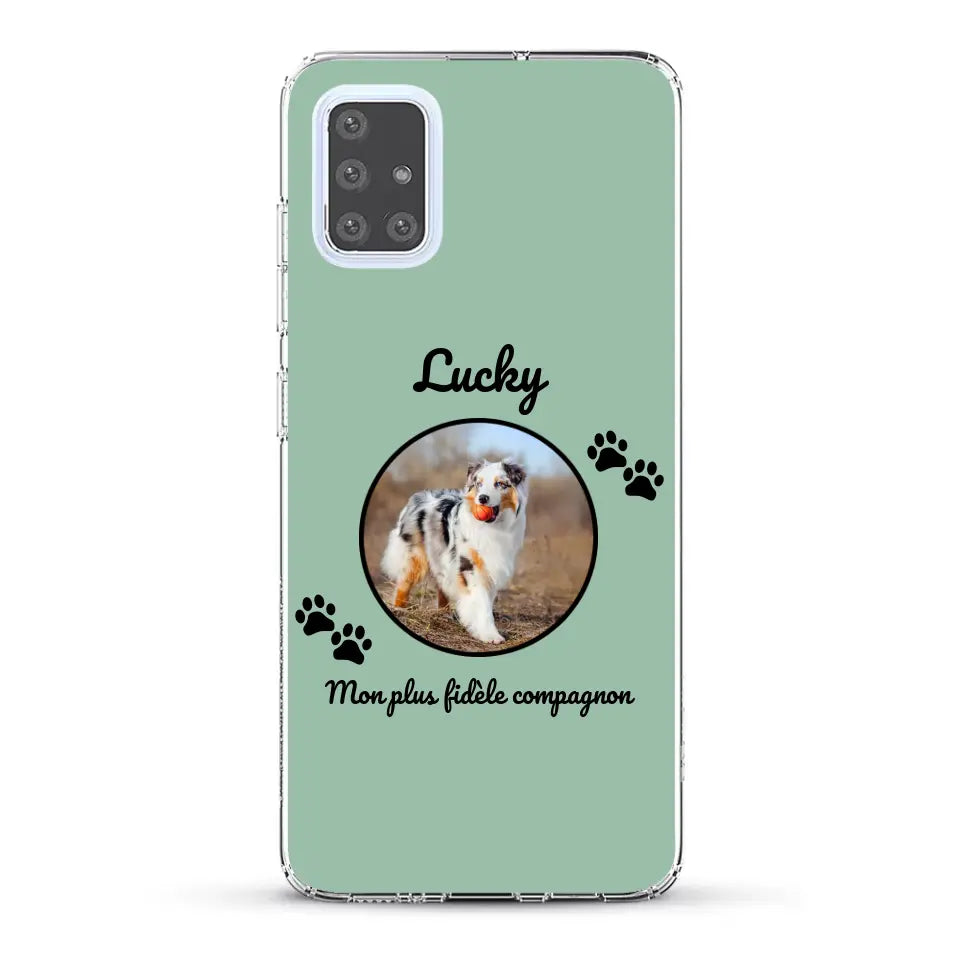 Mon plus fidèle compagnon - Coque de téléphone personnalisée