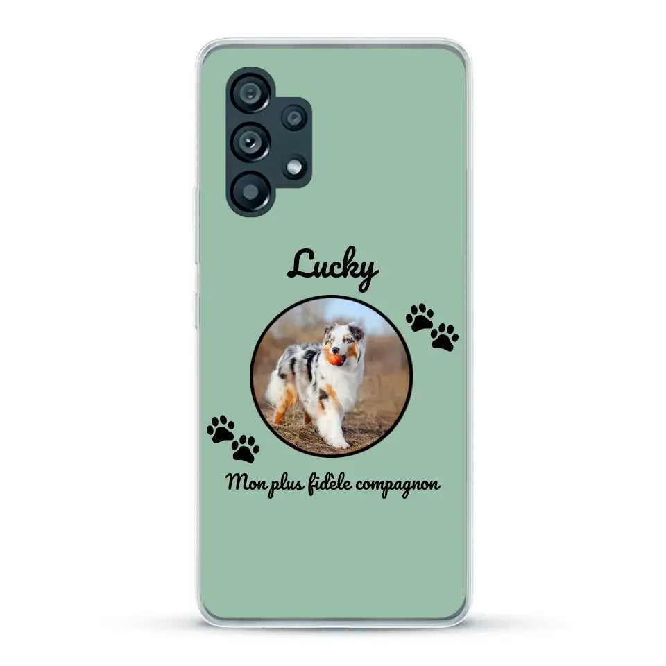 Mon plus fidèle compagnon - Coque de téléphone personnalisée