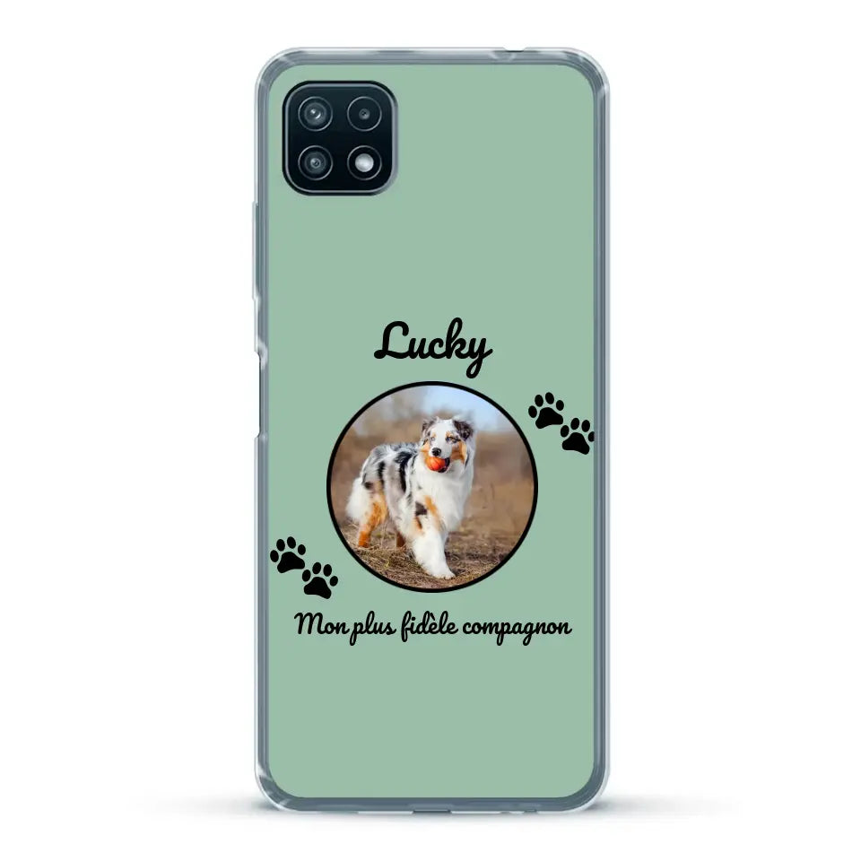 Mon plus fidèle compagnon - Coque de téléphone personnalisée