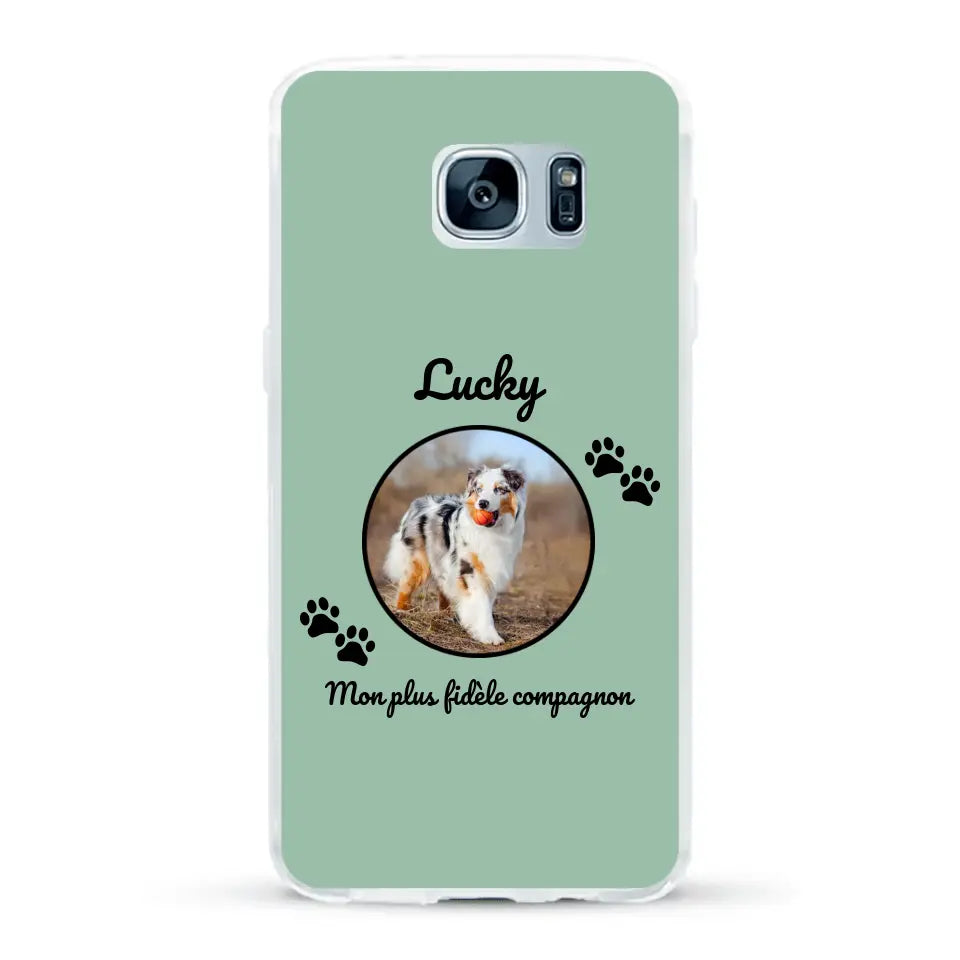 Mon plus fidèle compagnon - Coque de téléphone personnalisée