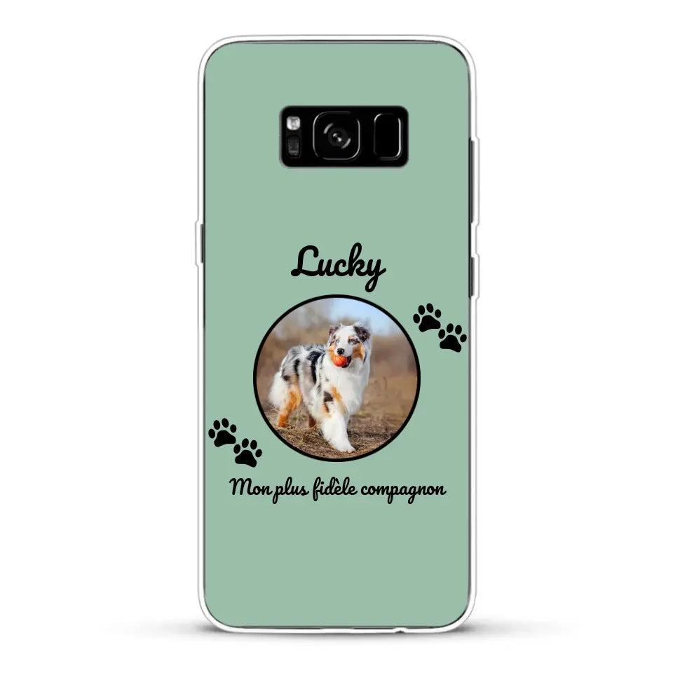 Mon plus fidèle compagnon - Coque de téléphone personnalisée