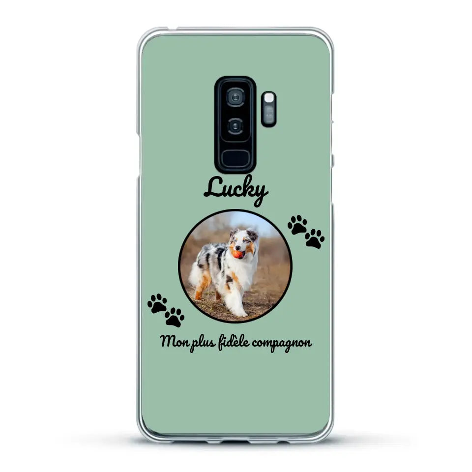 Mon plus fidèle compagnon - Coque de téléphone personnalisée