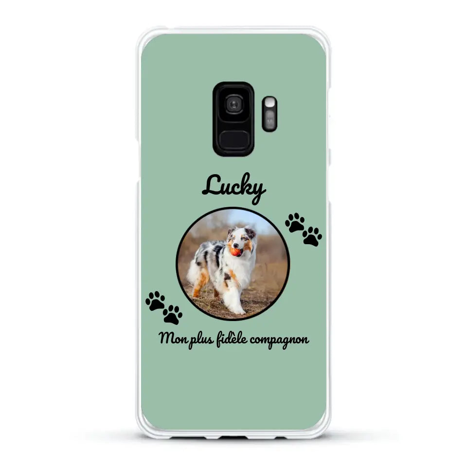 Mon plus fidèle compagnon - Coque de téléphone personnalisée