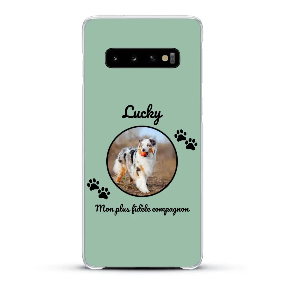 Mon plus fidèle compagnon - Coque de téléphone personnalisée