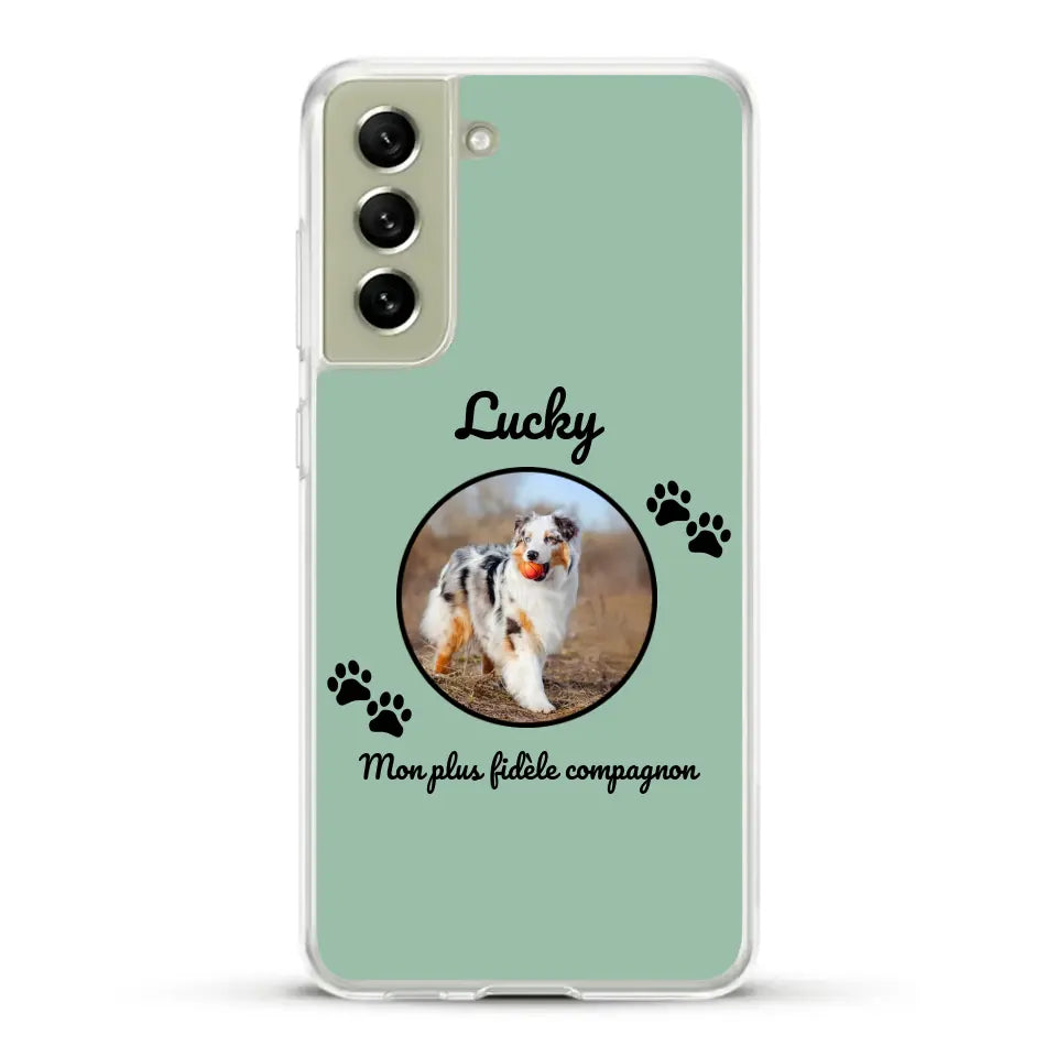 Mon plus fidèle compagnon - Coque de téléphone personnalisée