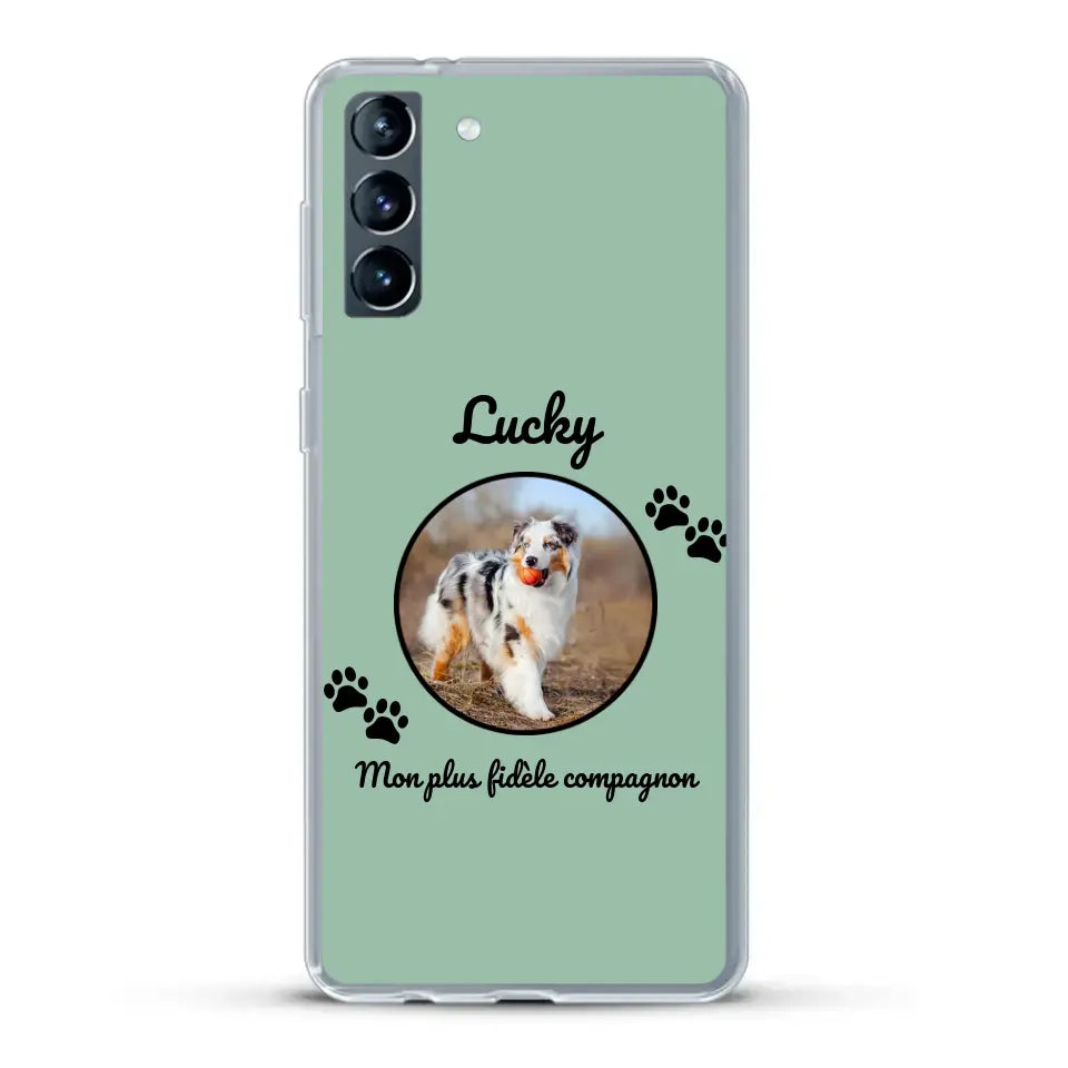 Mon plus fidèle compagnon - Coque de téléphone personnalisée