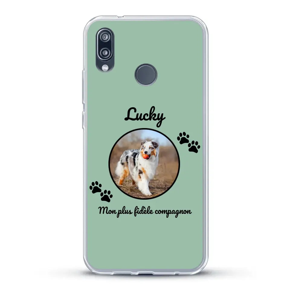 Mon plus fidèle compagnon - Coque de téléphone personnalisée