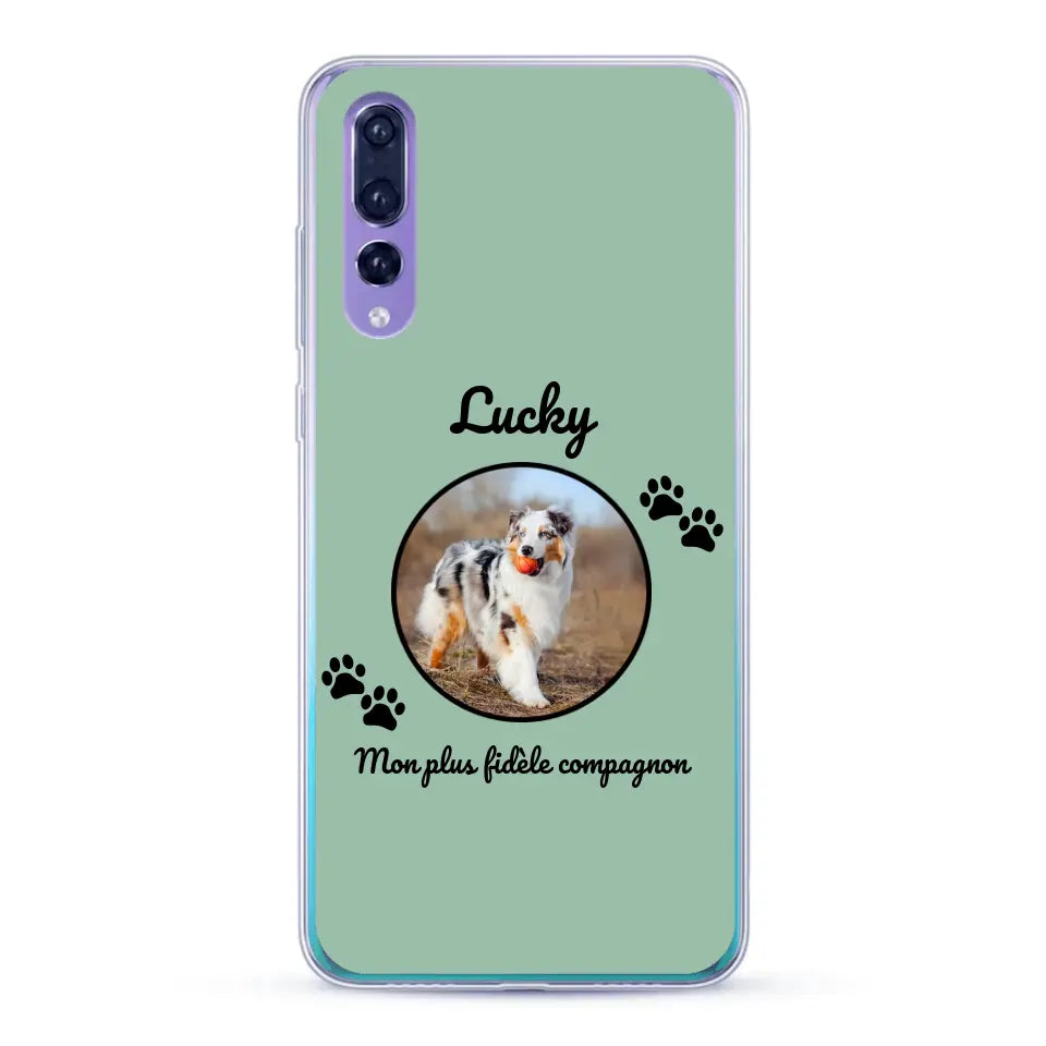 Mon plus fidèle compagnon - Coque de téléphone personnalisée