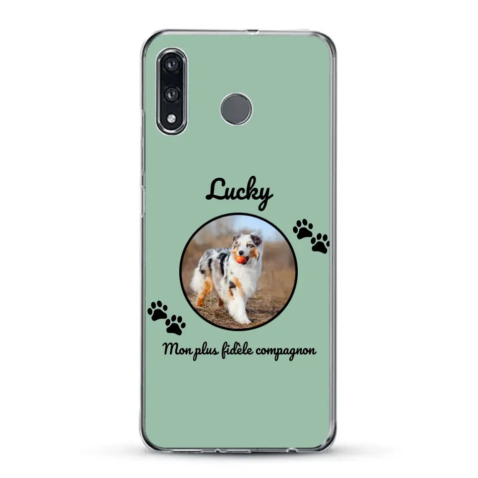 Mon plus fidèle compagnon - Coque de téléphone personnalisée